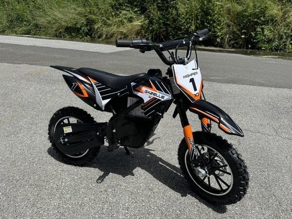 Highper Dirtbike 550W 36Volt Lithium 10 Zoll